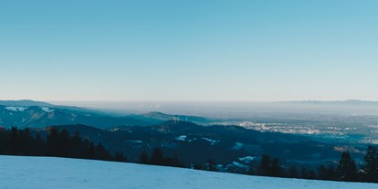 Winterhochzeit - Kapelle - Ausblick von unserer Panoramaterrasse - Bergwelt Kandel