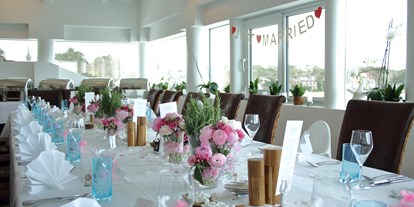 Winterhochzeit - Perfekte Jahreszeit: Winter-Hochzeit - Ostsee - Obergeschoss "Captains Lounge" 
für bis zu 40 Personen - Restaurant Wolkenlos