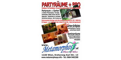 Winterhochzeit - Geeignet für: Geburtstagsfeier - Wien - Metamorphosys - Eventlocation - Metamorphosys Place of Bliss - Seminarhaus / Eventlocation / Partyraum