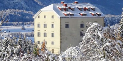 Winterhochzeit - Garten - Schloss Greifenburg