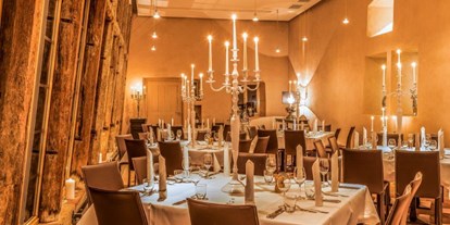 Winterhochzeit - Geeignet für: Firmenweihnachtsfeier - Unser Restaurant in der Orangerie - Hotel Kloster & Schloss Bronnbach