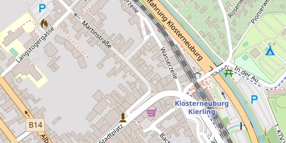 Winterhochzeitslocation auf Satellitenbild