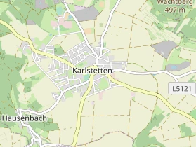 Winterhochzeitslocation auf Karte