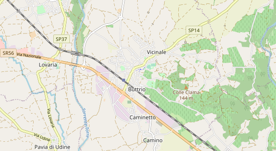 Winterhochzeitslocation auf Karte