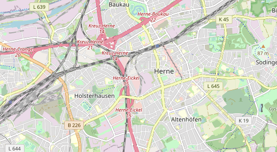 Winterhochzeitslocation auf Karte