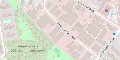 Winterhochzeitslocation auf Satellitenbild