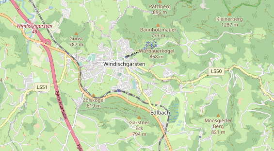 Winterhochzeitslocation auf Karte