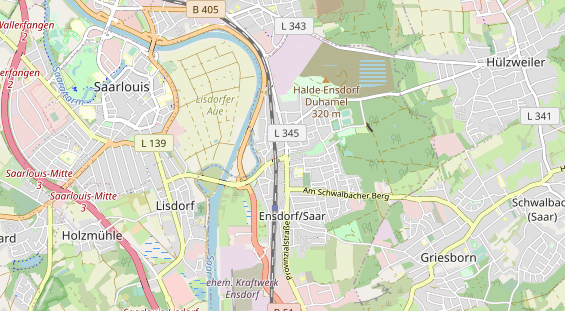 Winterhochzeitslocation auf Karte