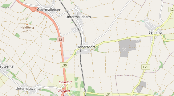 Winterhochzeitslocation auf Karte