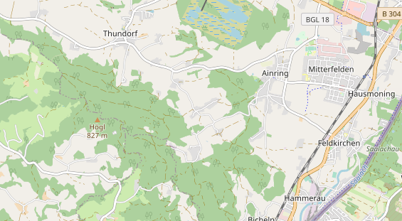 Winterhochzeitslocation auf Karte