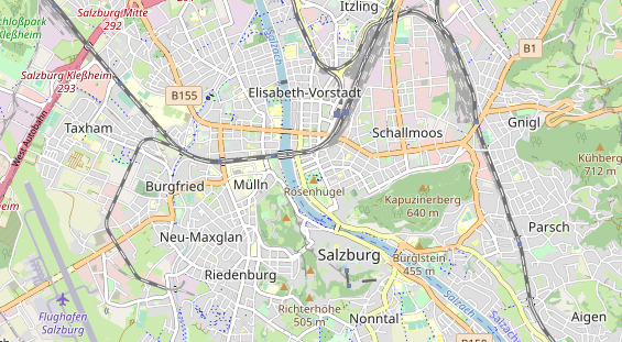 Winterhochzeitslocation auf Karte