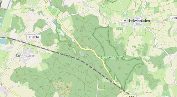 Winterhochzeitslocation auf Karte