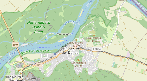Winterhochzeitslocation auf Karte