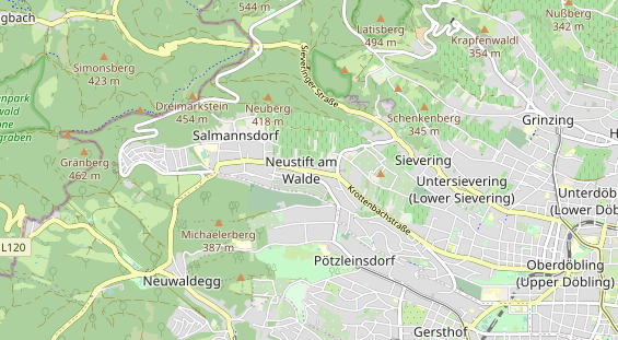 Winterhochzeitslocation auf Karte