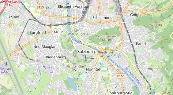 Winterhochzeitslocation auf Karte