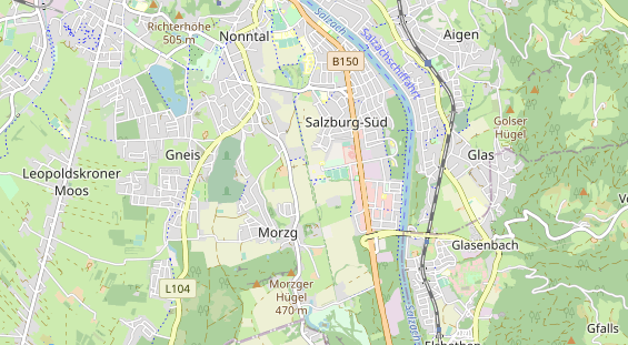 Winterhochzeitslocation auf Karte