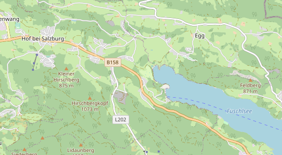 Winterhochzeitslocation auf Karte