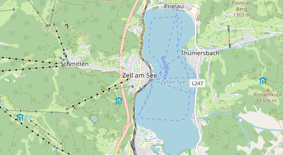 Winterhochzeitslocation auf Karte