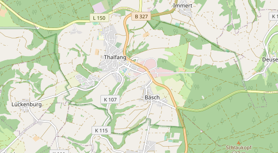 Winterhochzeitslocation auf Karte