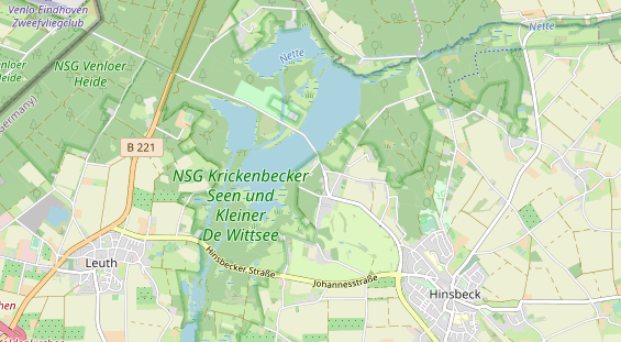 Winterhochzeitslocation auf Karte