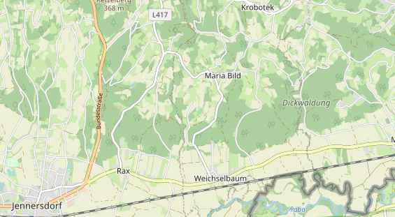 Winterhochzeitslocation auf Karte