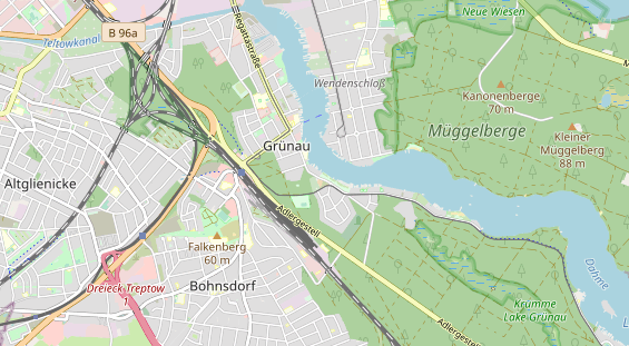 Winterhochzeitslocation auf Karte