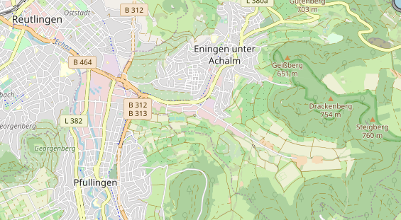 Winterhochzeitslocation auf Karte