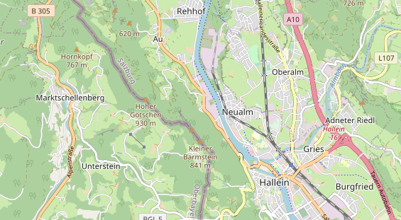 Winterhochzeitslocation auf Karte