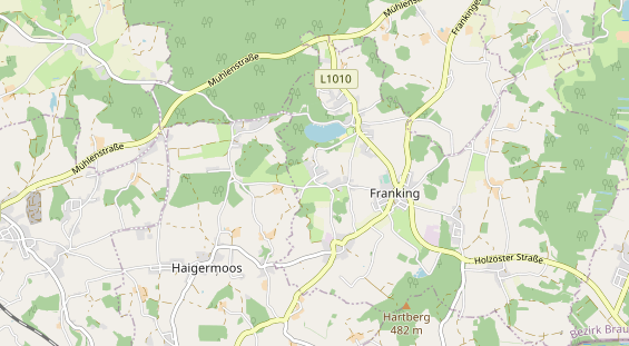 Winterhochzeitslocation auf Karte