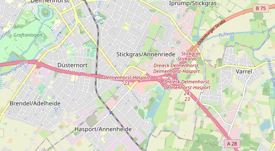 Winterhochzeitslocation auf Karte