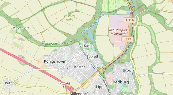 Winterhochzeitslocation auf Karte