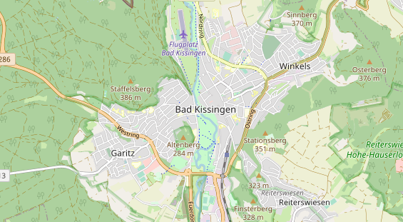 Winterhochzeitslocation auf Karte