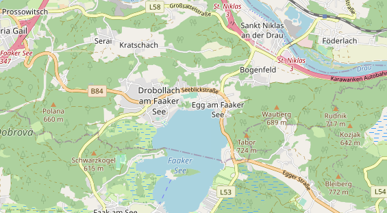 Winterhochzeitslocation auf Karte