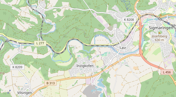 Winterhochzeitslocation auf Karte