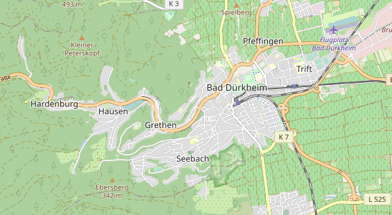 Winterhochzeitslocation auf Karte