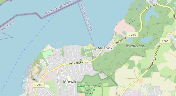 Winterhochzeitslocation auf Karte