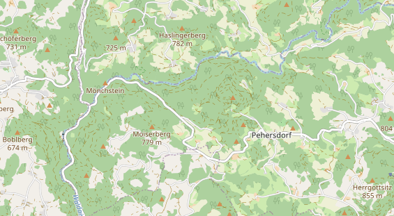 Winterhochzeitslocation auf Karte