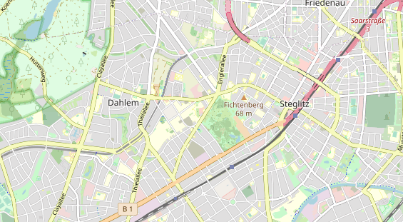 Winterhochzeitslocation auf Karte