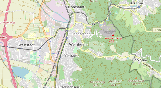 Winterhochzeitslocation auf Karte