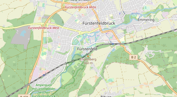 Winterhochzeitslocation auf Karte