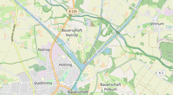 Winterhochzeitslocation auf Karte