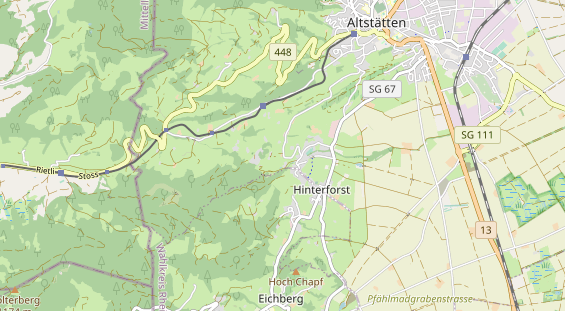 Winterhochzeitslocation auf Karte
