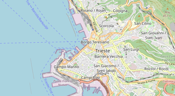 Winterhochzeitslocation auf Karte