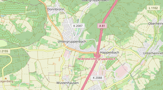 Winterhochzeitslocation auf Karte