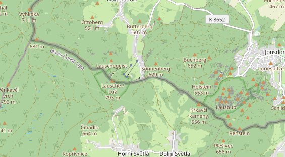 Winterhochzeitslocation auf Karte
