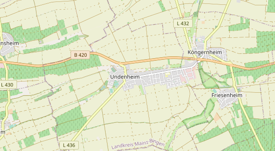 Winterhochzeitslocation auf Karte