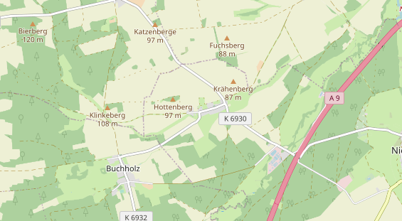 Winterhochzeitslocation auf Karte