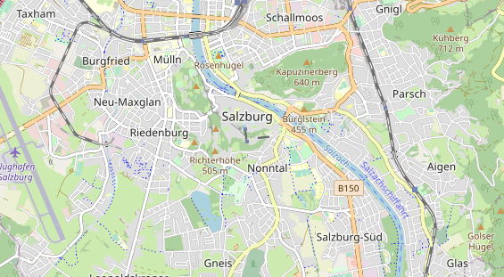 Winterhochzeitslocation auf Karte