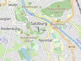 Winterhochzeitslocation auf Karte