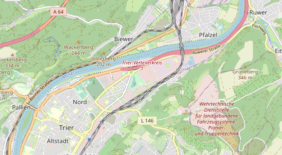 Winterhochzeitslocation auf Karte